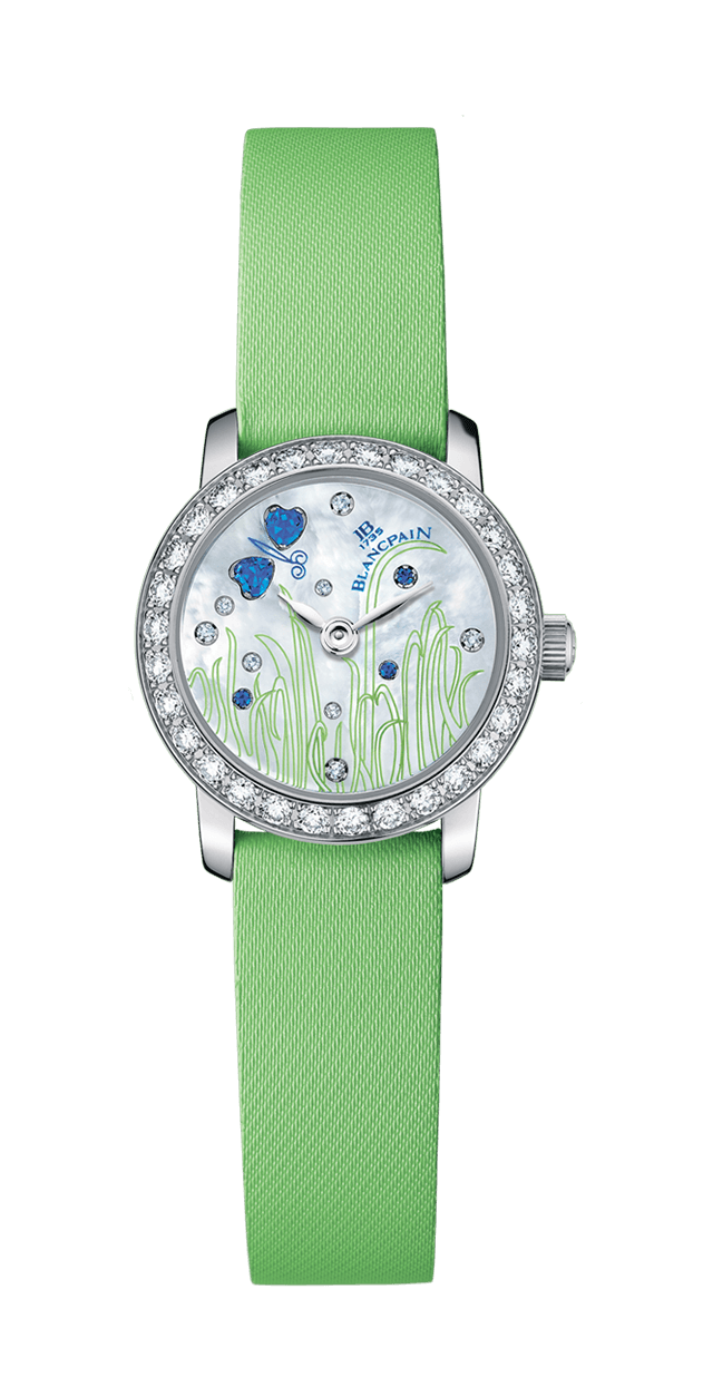 blancpain-ladybird-ultraplate-green-satin-butterfly-ladies-watch-0062-1954f-52a