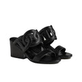 HERMÈS LIPARI SANDAL BEIGE BLACK