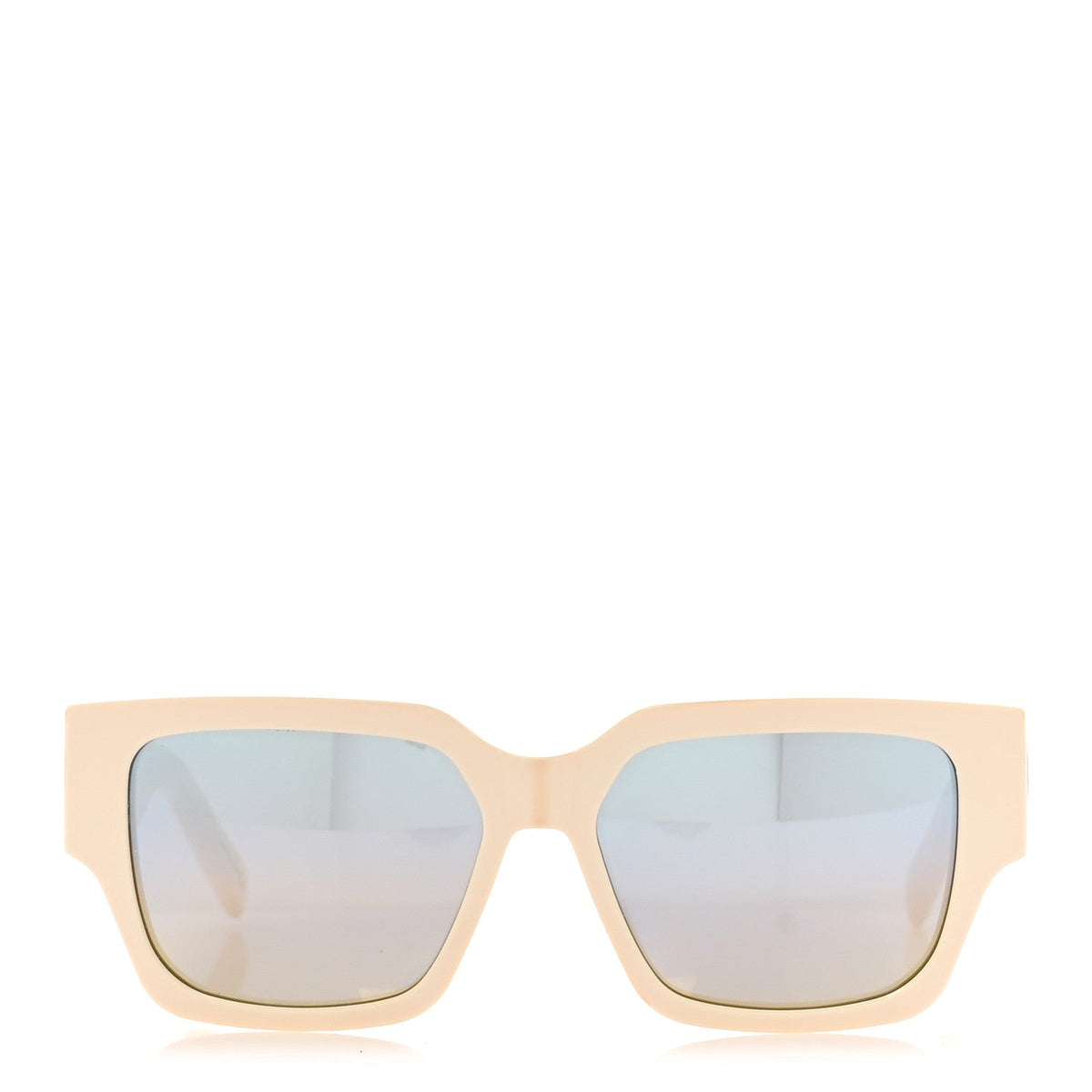 Dior Square Sunglasses — Ivory