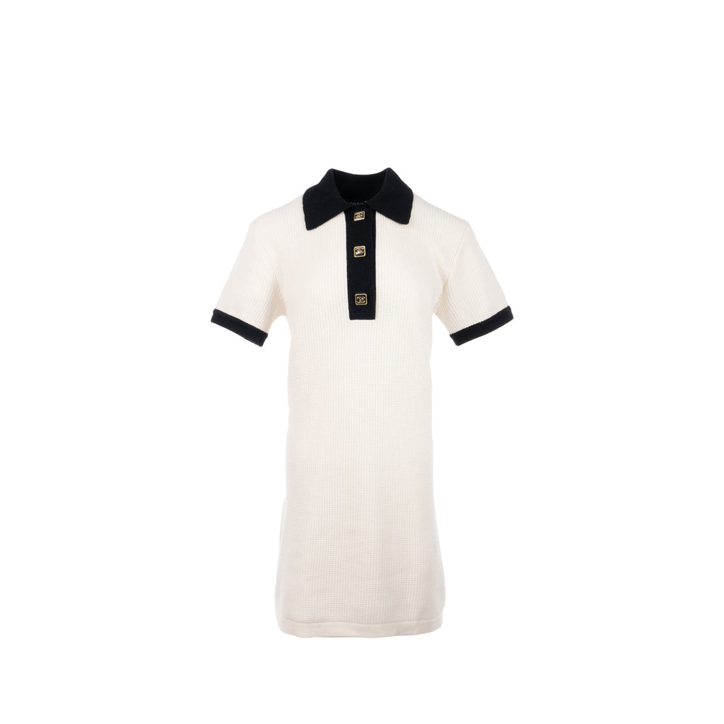 chanel-size-34-23a-dress-cashmere-white-black