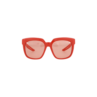 Balenciaga Round Frame Sunglasses — Red