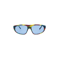Balenciaga Square Frame Acetate Sunglasses — Multi-Color
