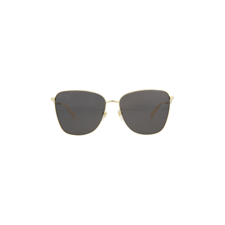 Gucci Square Frame Metal Sunglasses — Gold – GG0970S 30011121 001