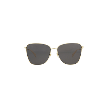 Gucci Square Frame Metal Sunglasses — Gold – GG0970S 30011121 001