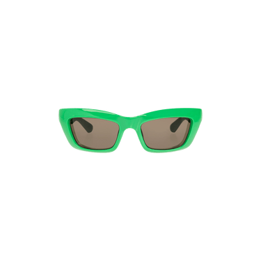 Bottega Veneta Injection Sunglasses — Green