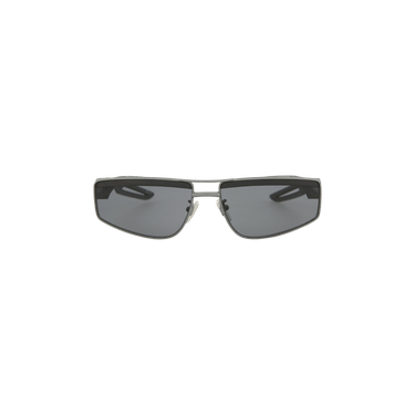 Balenciaga Square Frame Sunglasses — Silver – BB0109S 30008974 002