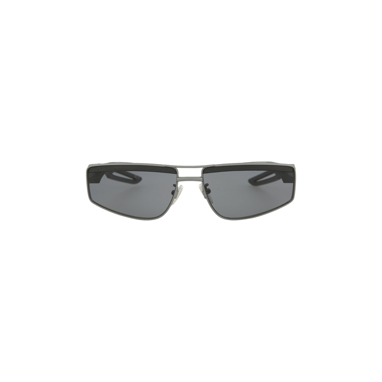 Balenciaga Square Frame Sunglasses — Silver – BB0109S 30008974 002