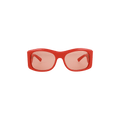 Balenciaga Aviator Sunglasses — Red