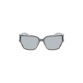 Balenciaga Rectangle Frame Sunglasses — Grey