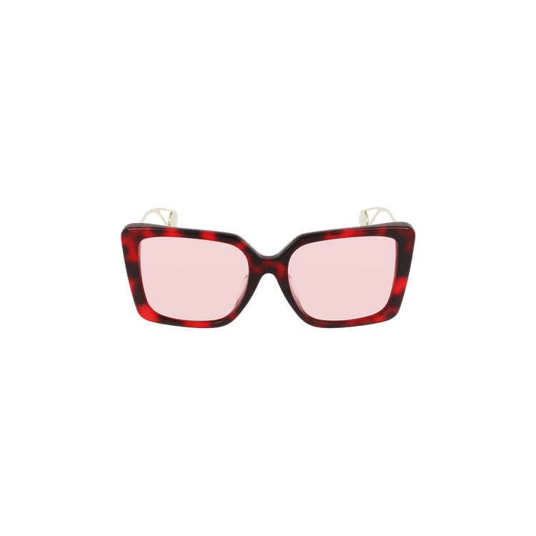 Gucci Square Frame Sunglasses — Brown – GG0435SA 30006460 004