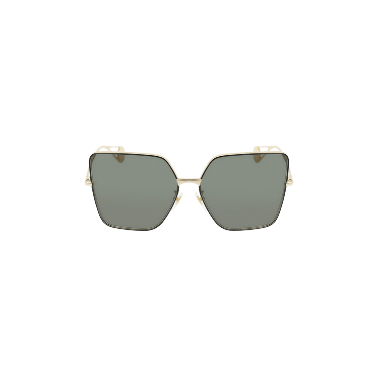 Gucci Square Frame Sunglasses — Gold – GG0436S 30006458 002