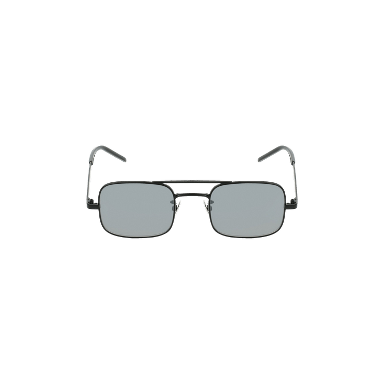 Saint Laurent Rectangle Frame Sunglasses — Black