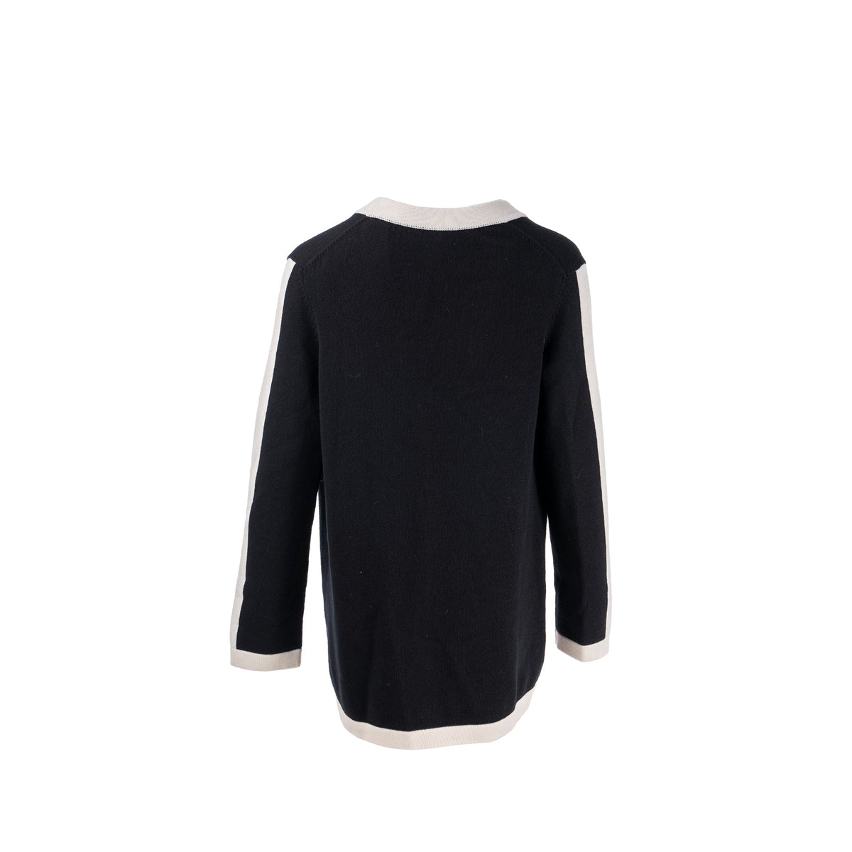 chanel-size-42-cardigan-black