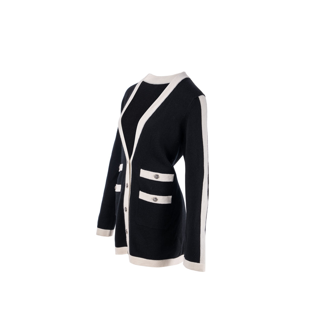 chanel-size-42-cardigan-black
