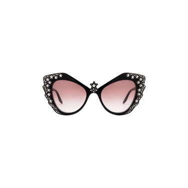 Gucci Cat Eye Sunglasses — Black – GG1095S001