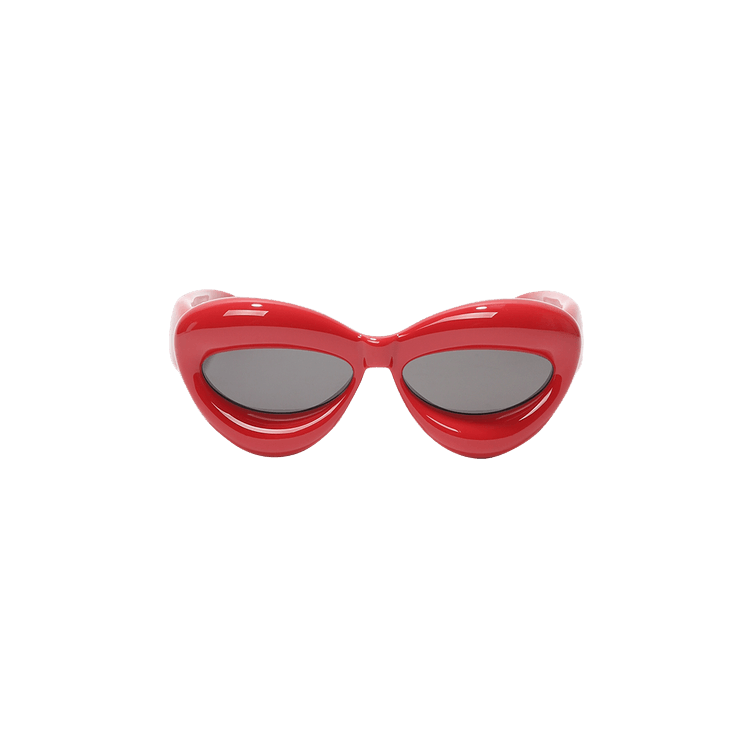 Loewe Inflated Cat Eye Sunglasses — Red