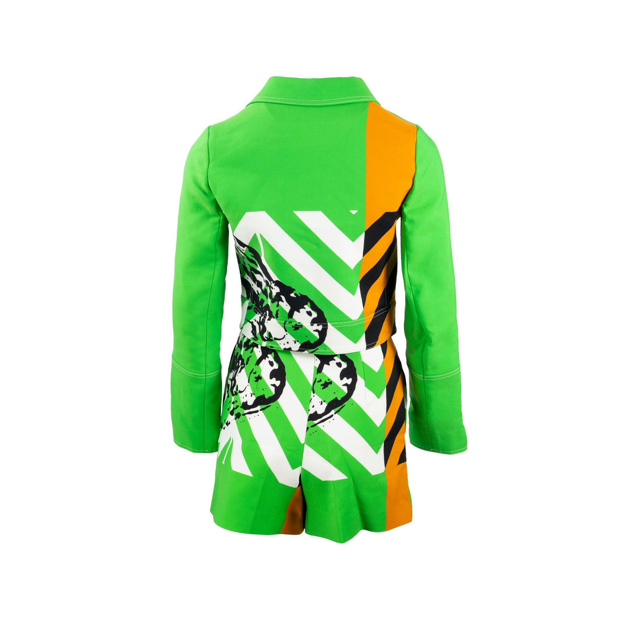 dior-size-34-2022-runway-fantaisie-animalier-cropped-jacket-and-shorts-suit-polyamide-green-multicolour