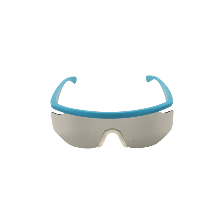Off-White Mask Sunglasses — Blue