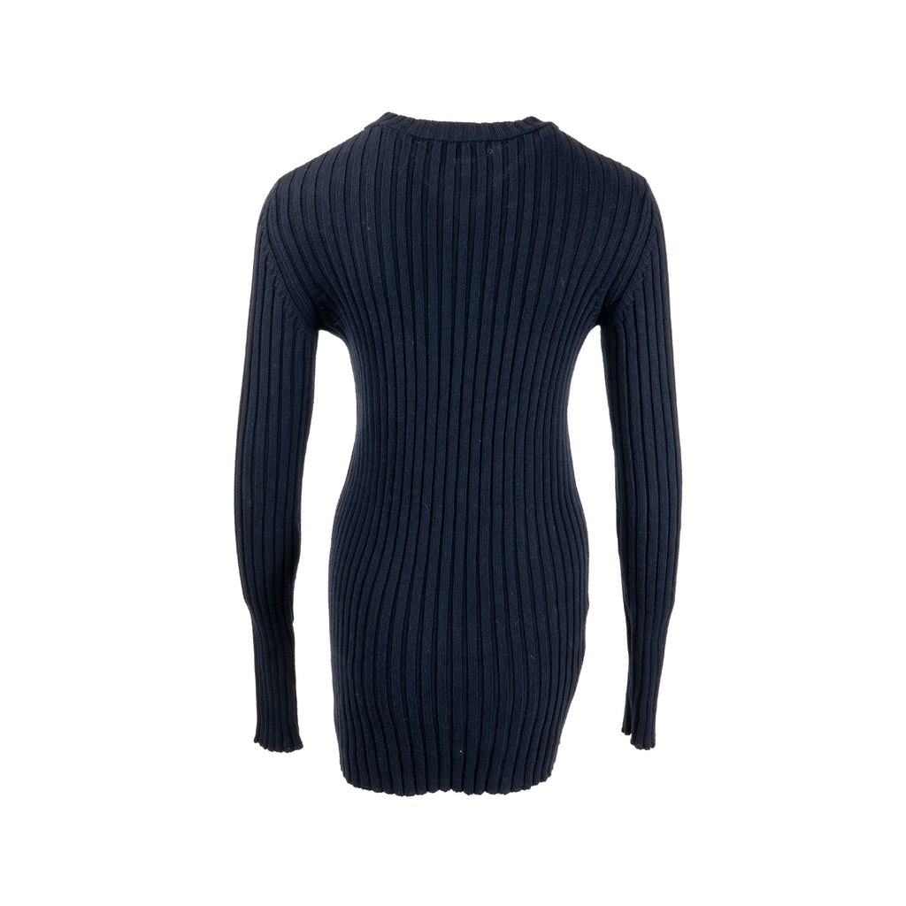 miu-miu-size-40-ribbed-knit-zipped-cardigan-cotton-navy