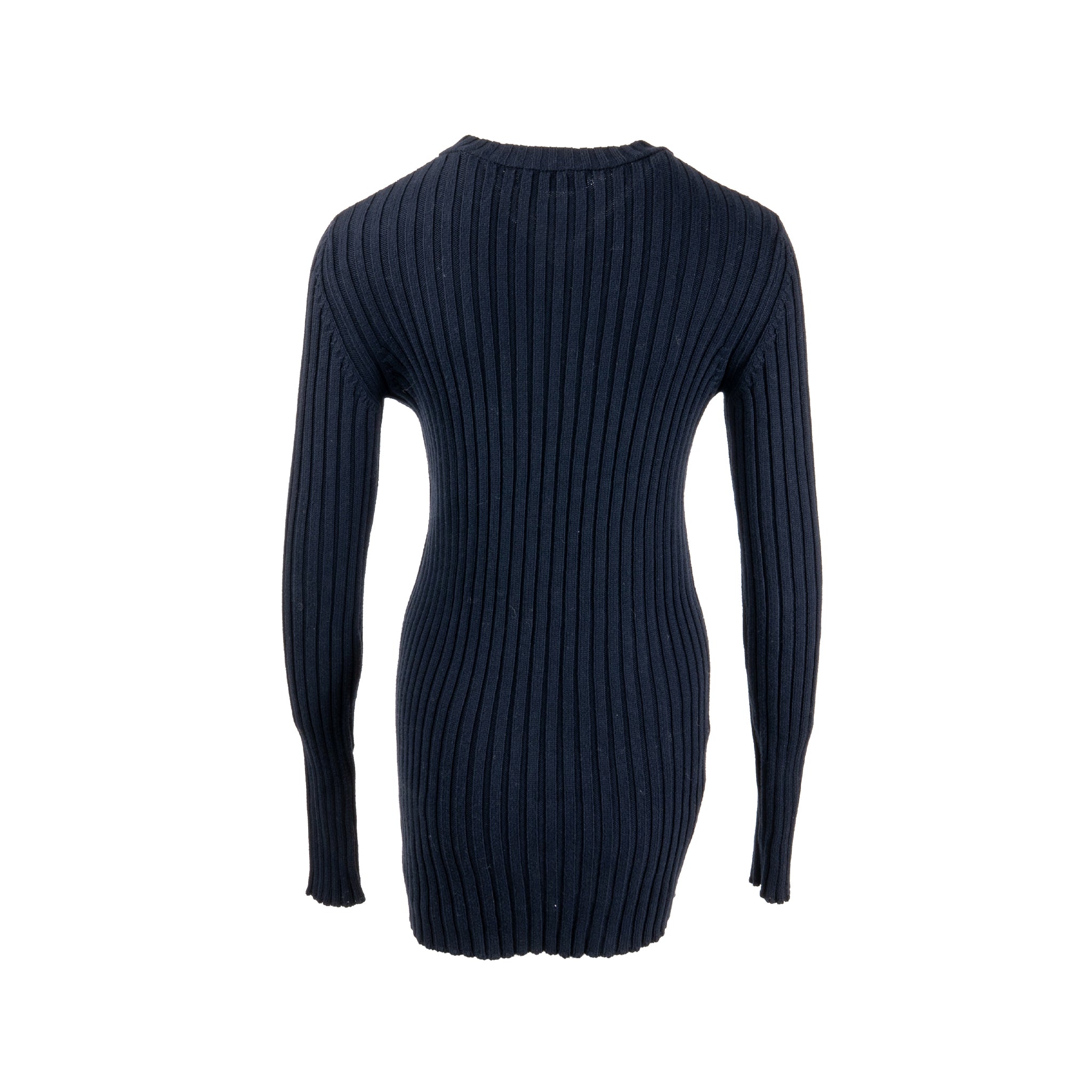 miu-miu-size-40-ribbed-knit-zipped-cardigan-cotton-navy