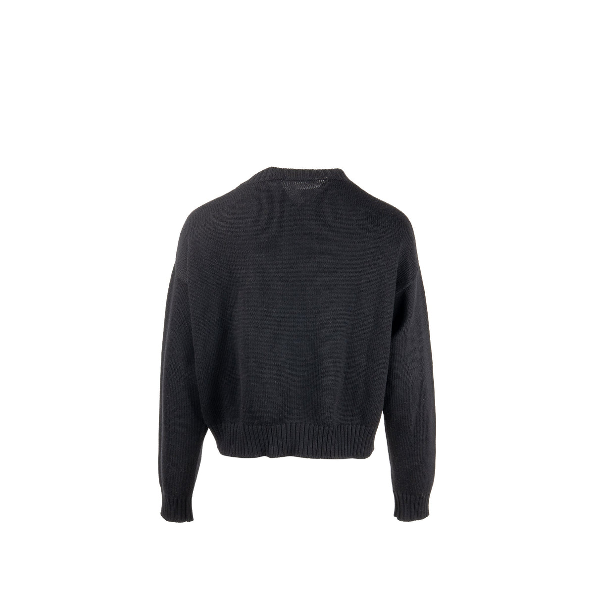 miu-miu-size-42-pink-punk-knit-sweater-virgin-wool-black-pink