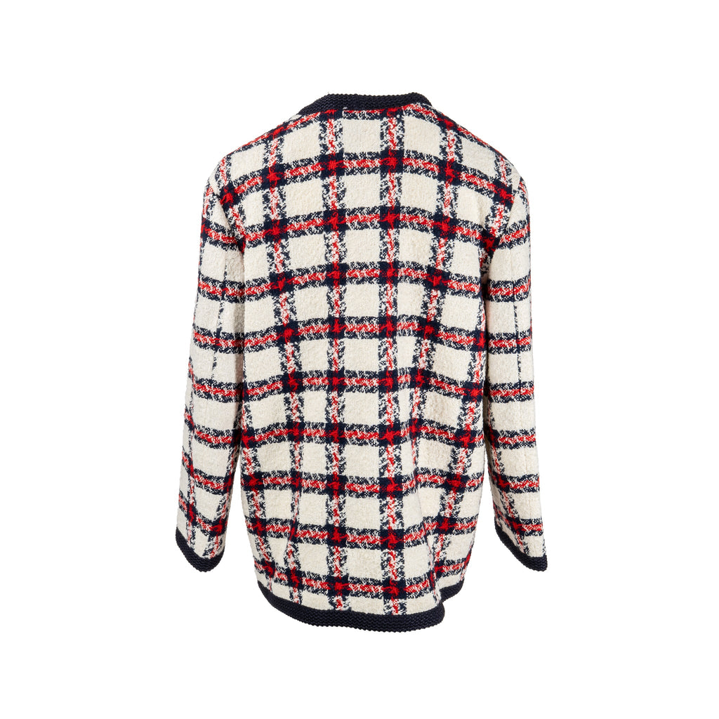 gucci-size-44-checked-tweed-jacket-polyamide-wool-cotton-red-white-blue-ghw