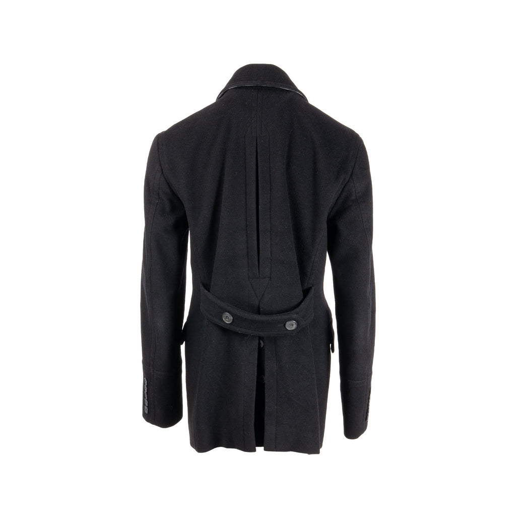 burberry-size-50-double-breast-coat-jacket-wool-black