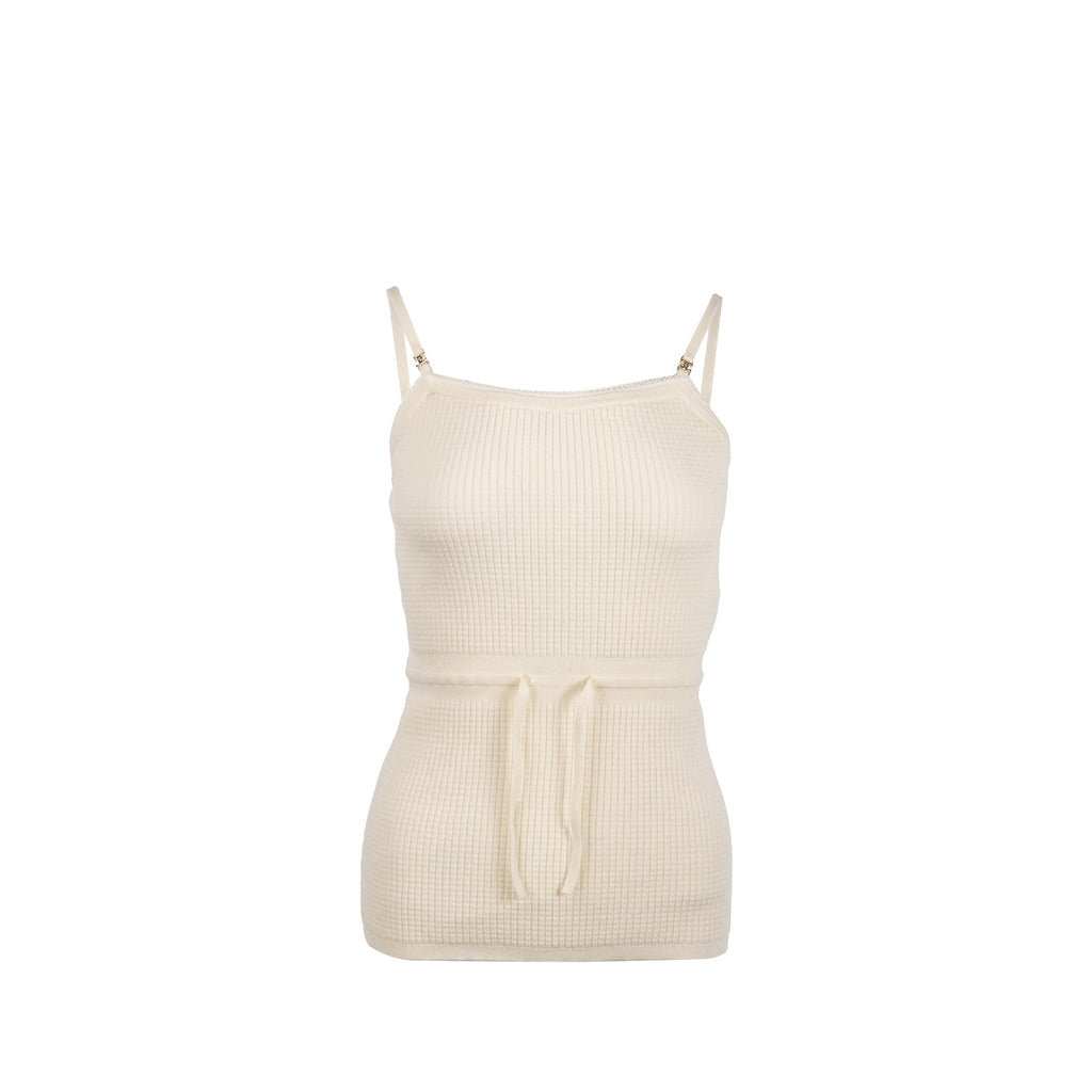 chanel-size-36-knit-tank-dress-cotton-polyamide-white