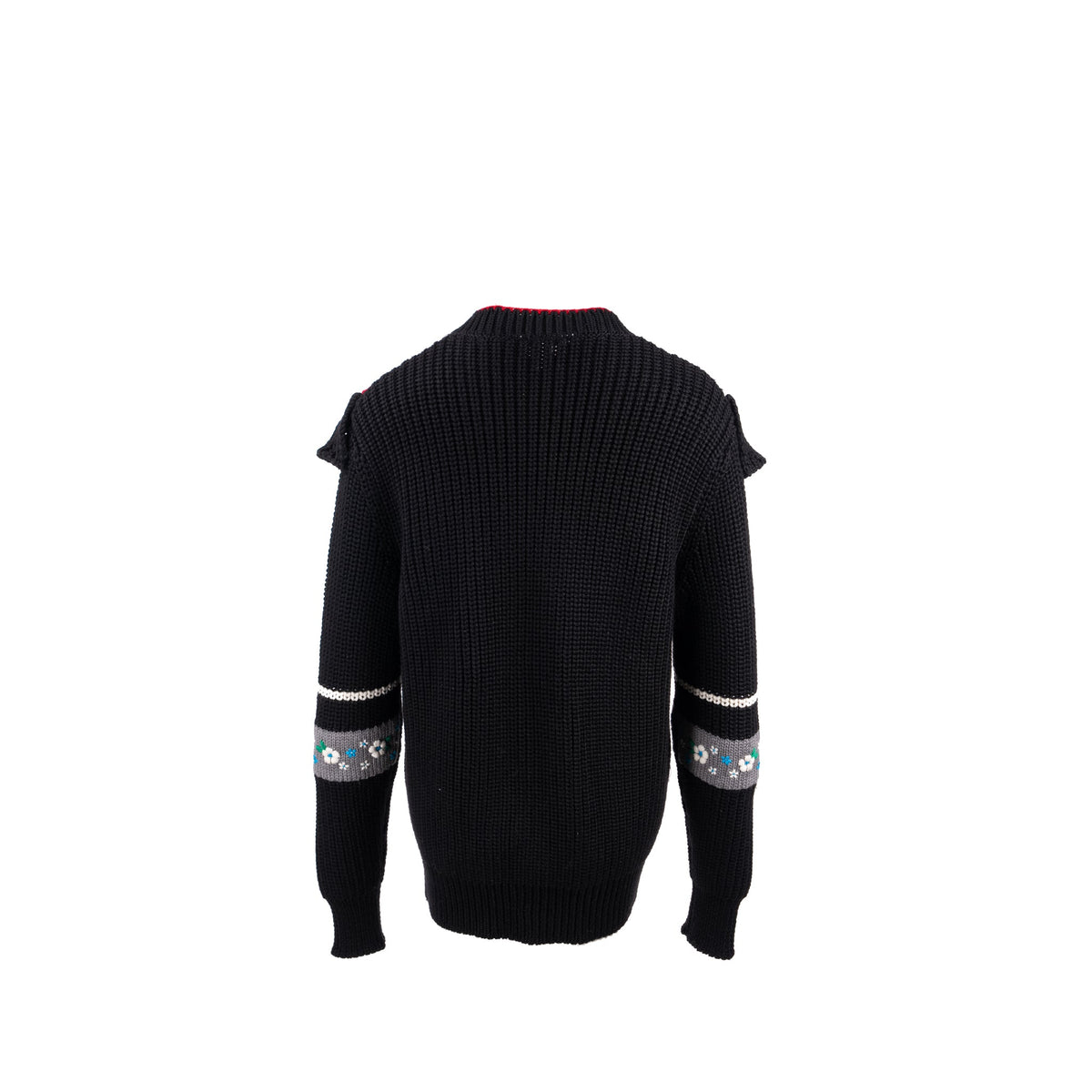miu-miu-size-38-floral-cardigan-wool-black-red-multicolour