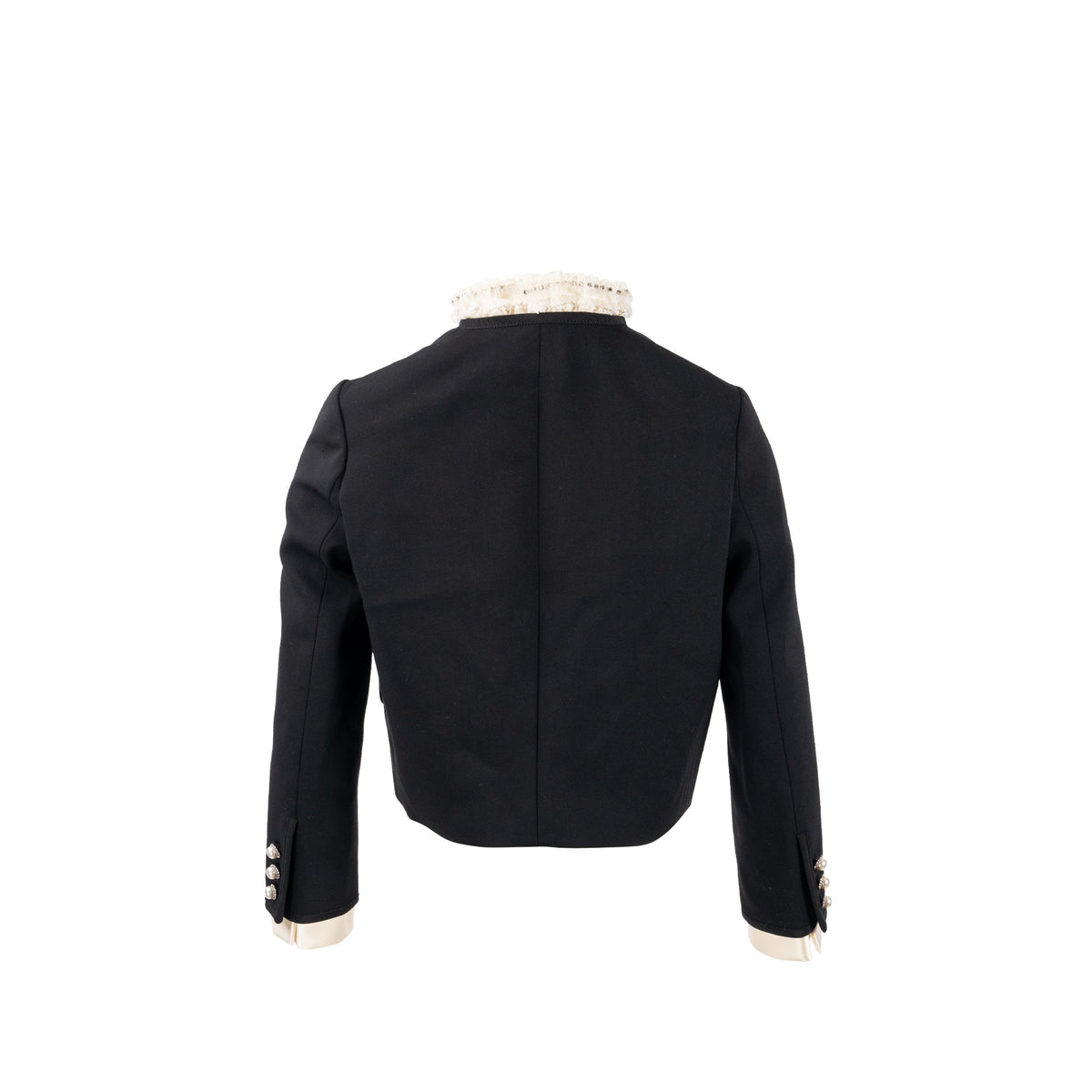 miu-miu-size-38-cropped-button-up-lace-jacket-black