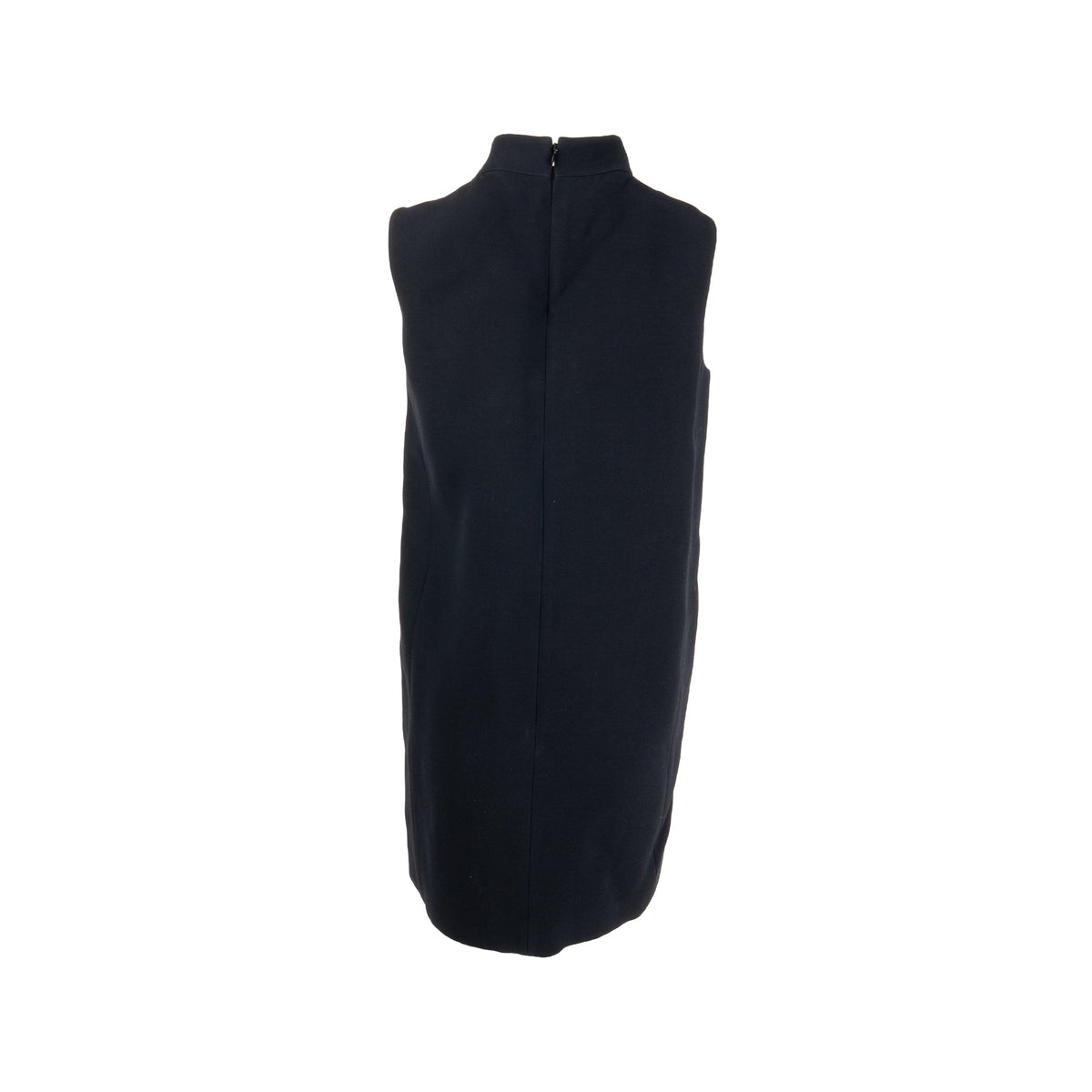 dior-size-36-sleeveless-dress-wool-silk-black