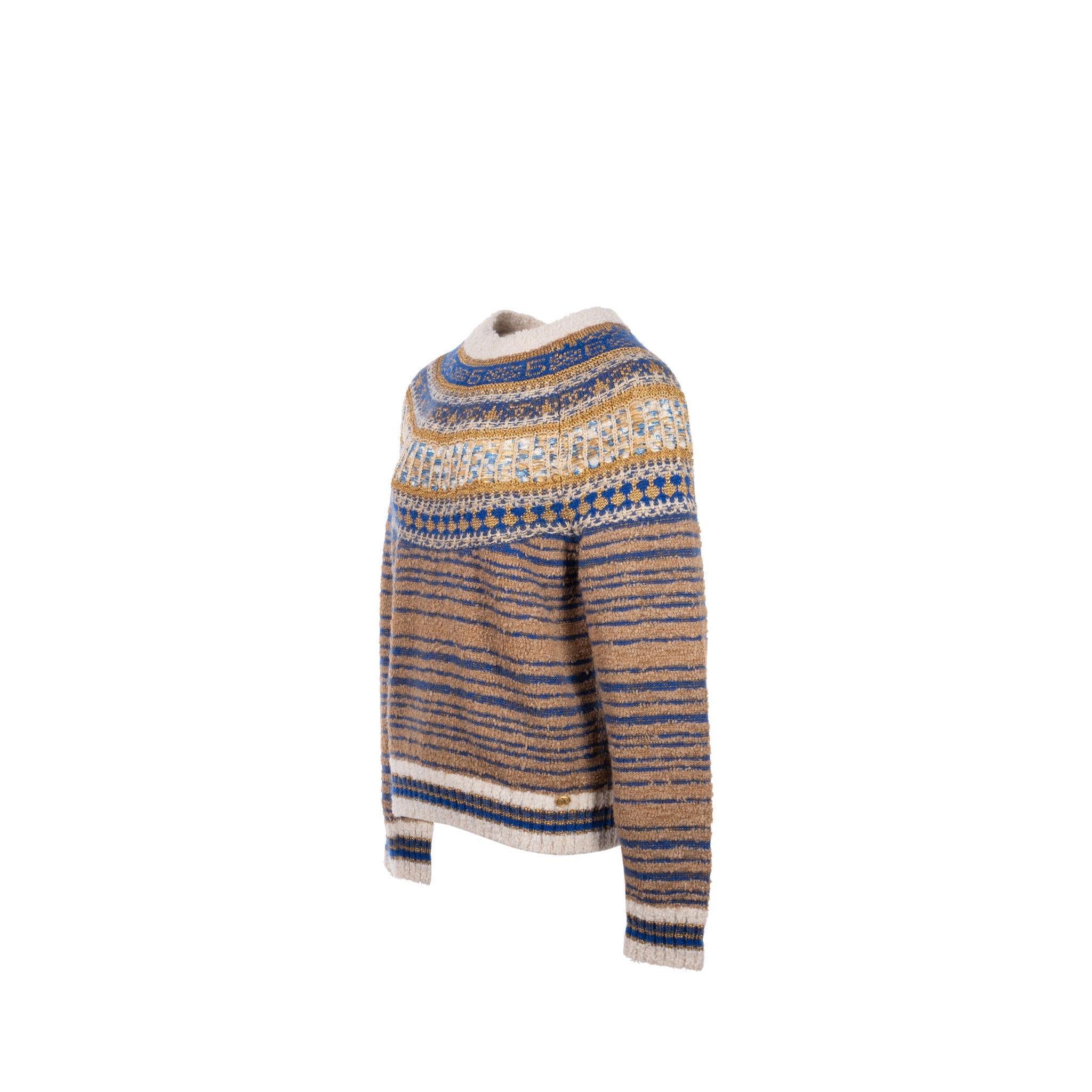 chanel-size-40-sweater-silk-cashmere-mohair-brown-blue-multicolour