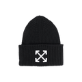 Off-White Arrow Ribbed Beanie 'Black/White' – OWLA017F22KNI0011001