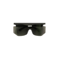 Off-White Mask Logo Sunglasses — Black
