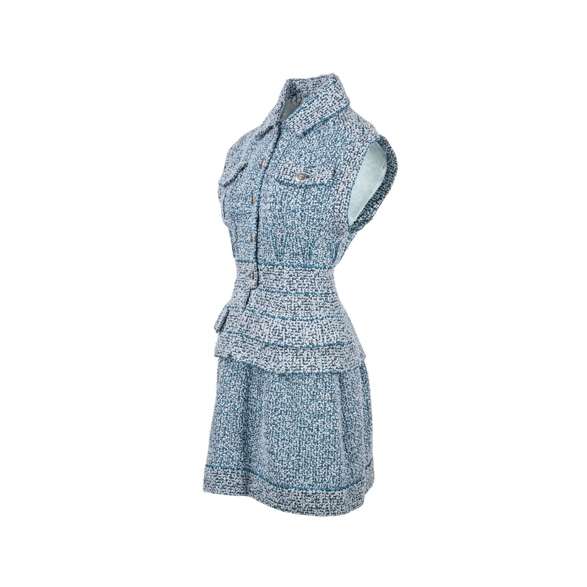 chanel-size-34-20p-sleeveless-tweed-dress-polyamide-cotton-navy-blue-blue-green