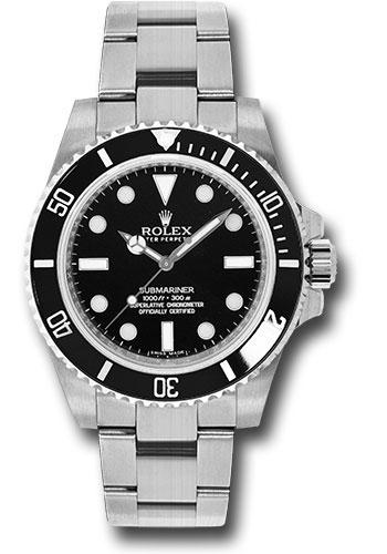 rolex-steel-no-date-submariner-watch-black-dial-114060