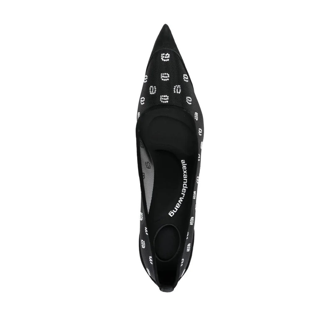 ALEXANDER WANG TIA SLINGBACK PUMP BLACK PUMP
