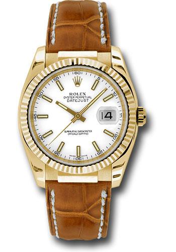 rolex-yellow-gold-datejust-36-watch-fluted-bezel-white-index-dial-brown-leather-116138-wsb
