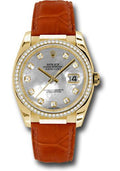 rolex-yellow-gold-datejust-36-watch-60-diamond-bezel-mother-of-pearl-diamond-dial-leather-116188-md