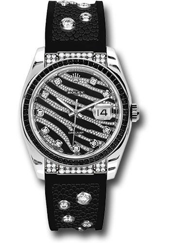 rolex-white-gold-datejust-royal-black-36-watch-60-baguette-black-sapphires-bezel-black-and-diamond-paved-dial-galuchat-116199-sanr
