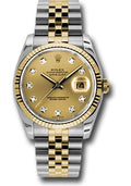 rolex-steel-and-yellow-gold-rolesor-datejust-36-watch-fluted-bezel-champagne-diamond-dial-jubilee-bracelet-116233-chdj