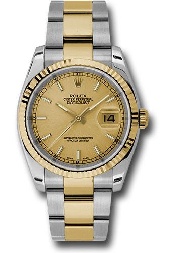rolex-steel-and-yellow-gold-rolesor-datejust-36-watch-fluted-bezel-champagne-index-dial-oyster-bracelet-116233-chso