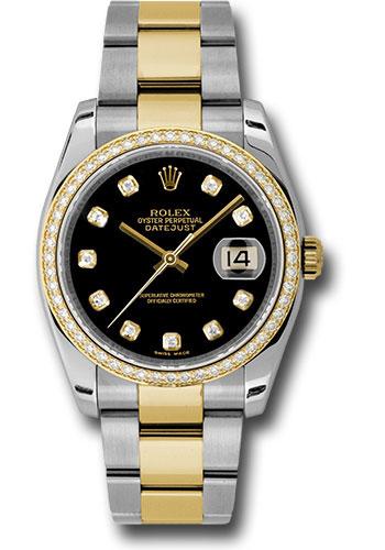 rolex-steel-and-yellow-gold-rolesor-datejust-36-watch-52-diamond-bezel-black-diamond-dial-oyster-bracelet-116243-bkdo
