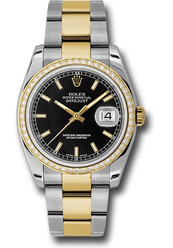 rolex-steel-and-yellow-gold-rolesor-datejust-36-watch-52-diamond-bezel-black-index-dial-oyster-bracelet-116243-bkio