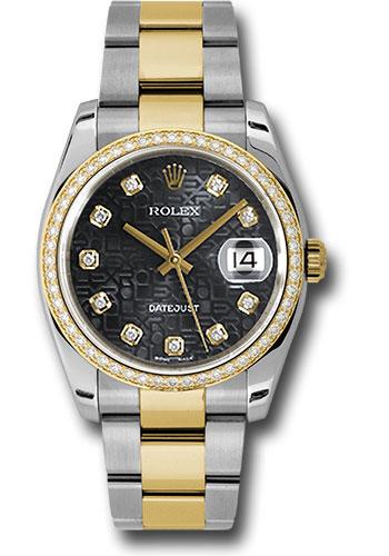 rolex-steel-and-yellow-gold-rolesor-datejust-36-watch-52-diamond-bezel-black-jubilee-diamond-dial-oyster-bracelet-116243-bkjdo