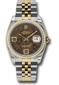 rolex-steel-and-yellow-gold-rolesor-datejust-36-watch-52-brilliant-cut-diamond-bezel-brown-floral-arabic-dial-jubilee-bracelet-116243-brfaj