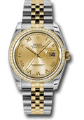 rolex-steel-and-yellow-gold-rolesor-datejust-36-watch-52-brilliant-cut-diamond-bezel-champagne-roman-dial-jubilee-bracelet-116243-chrj