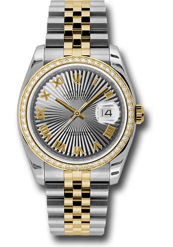 rolex-steel-and-yellow-gold-rolesor-datejust-36-watch-52-brilliant-cut-diamond-bezel-grey-sunbeam-roman-dial-jubilee-bracelet-116243-gsbrj