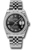 rolex-steel-and-white-gold-datejust-36-watch-52-diamond-bezel-black-sunbeam-roman-dial-jubilee-bracelet-116244-bksbrj