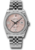 rolex-steel-and-white-gold-datejust-36-watch-52-diamond-bezel-pink-floral-arabic-dial-jubilee-bracelet-116244-pfaj
